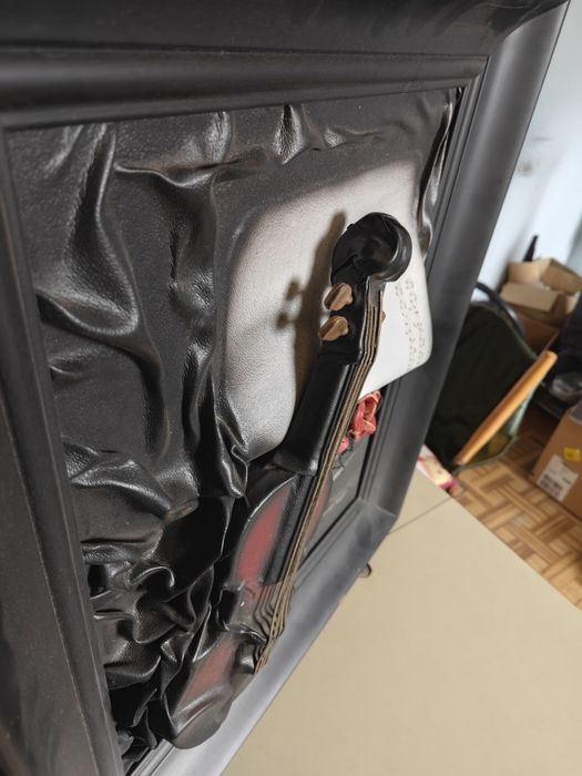 Obraz wykonany ze skóry