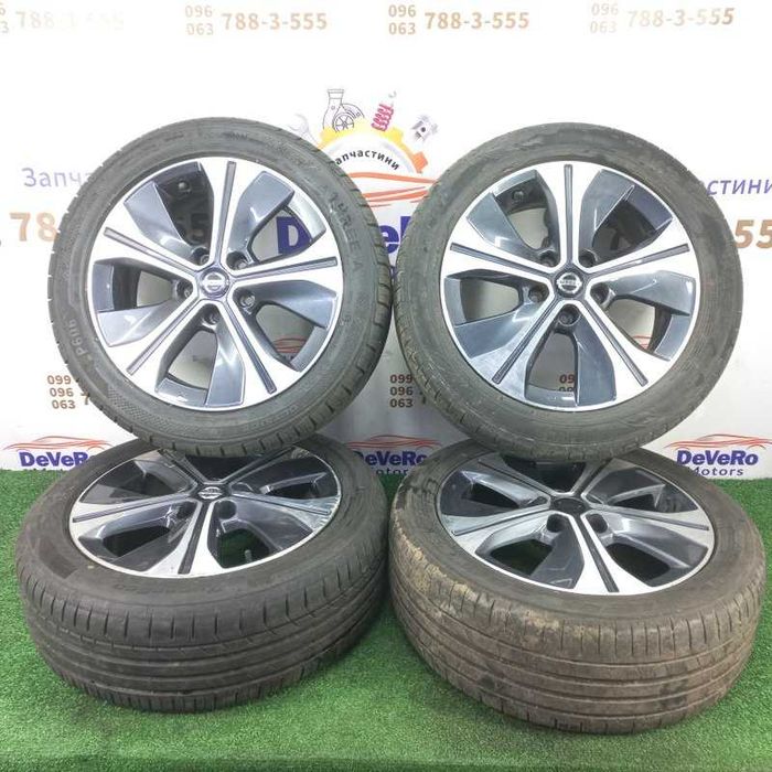 Колеса Nissan Leaf ZE1 R17 5x114.3 ET45 6.5J з гумою 215/50 R17 Trazano 95W, комплект, EV