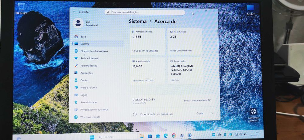 Dell Inspiron 7570 core i5