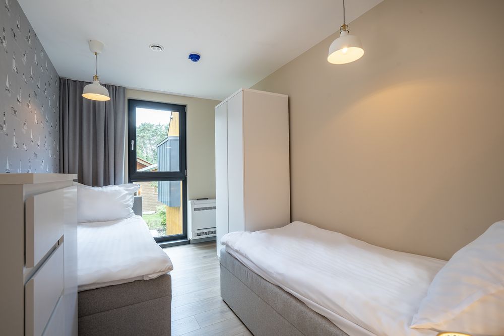 Domy całoroczne o podwyższonym standardzie z jacuzzi. 100m do plazy !