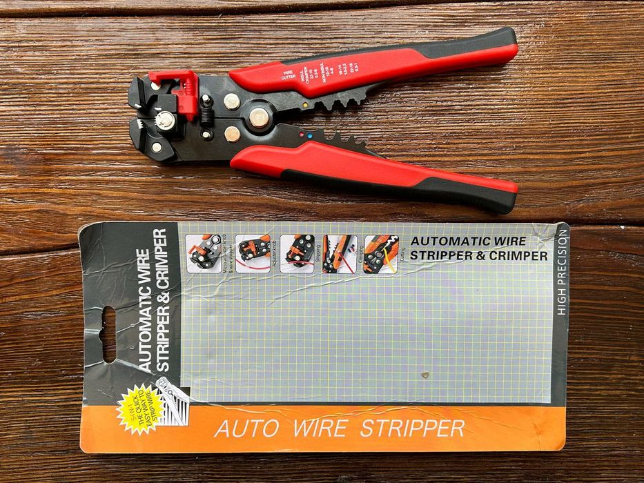 Кримпер стриппер инструмент электрика клещи обжимка