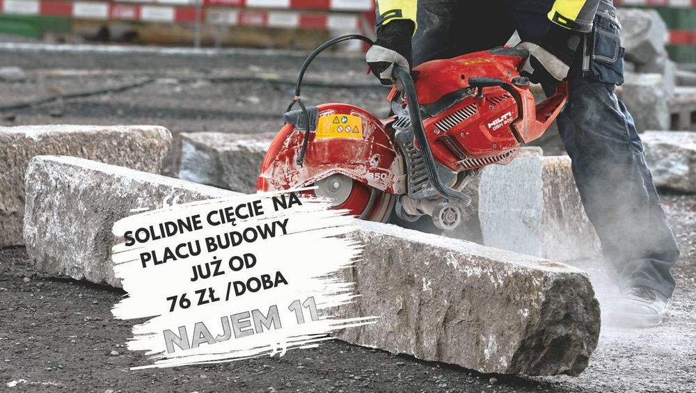 ***WYNAJEM Przecinarka spalinowa / Przecinarka do Betonu***