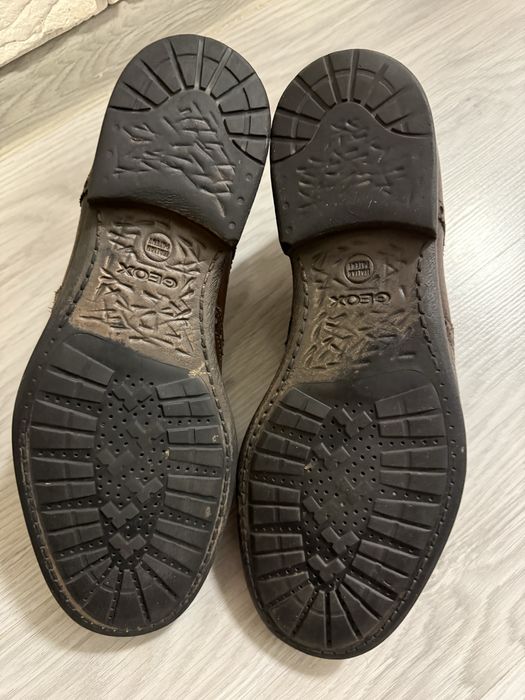 Мужские туфли броги дерби Geox Respira