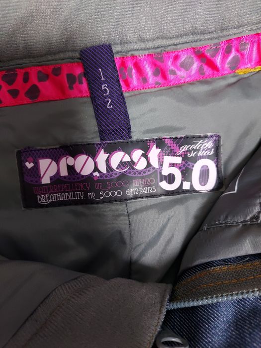 Protest spodnie narciarskie roz.152 snowboardowe , jeansowe
