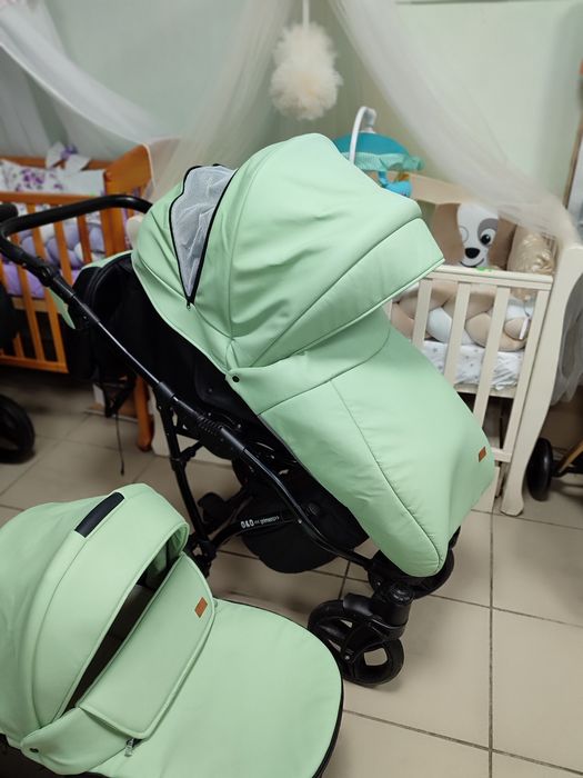Коляска 2в1 и 3в1 из Экокожи