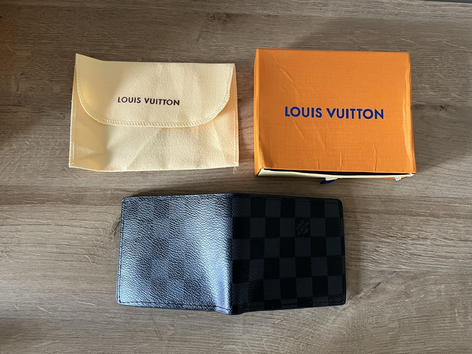 Portfel LV - Louis Vuitton - Czarny