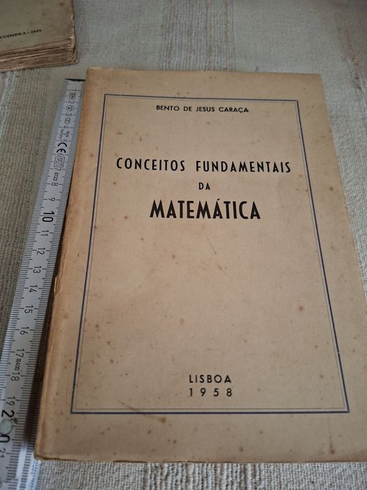 Bento de Jesus Caraça Conceitos Fundamentais de Matemática