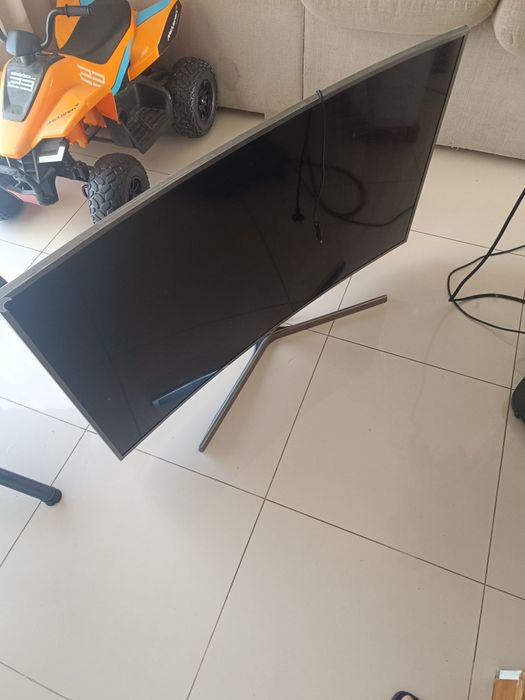 TV Samsung 55" ecrã partido
