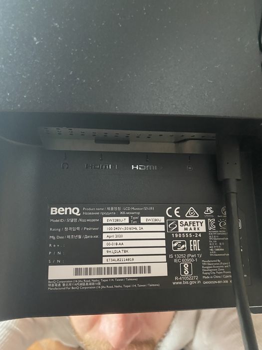 Монитор 32" 4к BenQ EW3280U Brown-Black