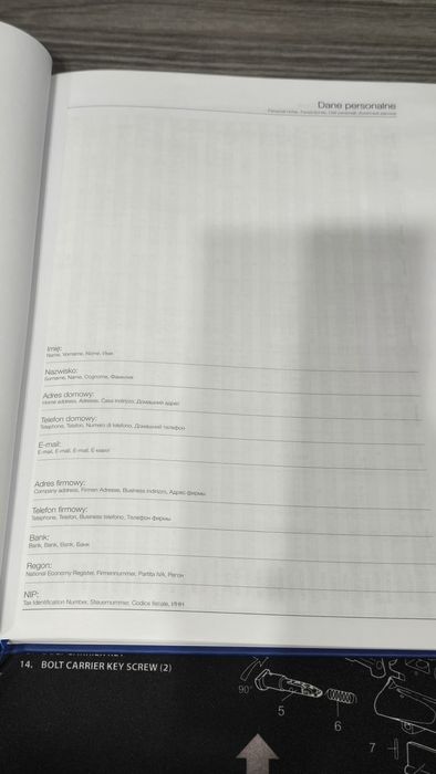 Notes kalendarz JW 2305 Grom Cichociemni