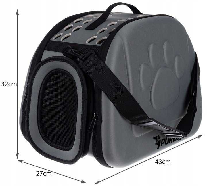 Сумка переноска для кота Purlov 43х32 см
