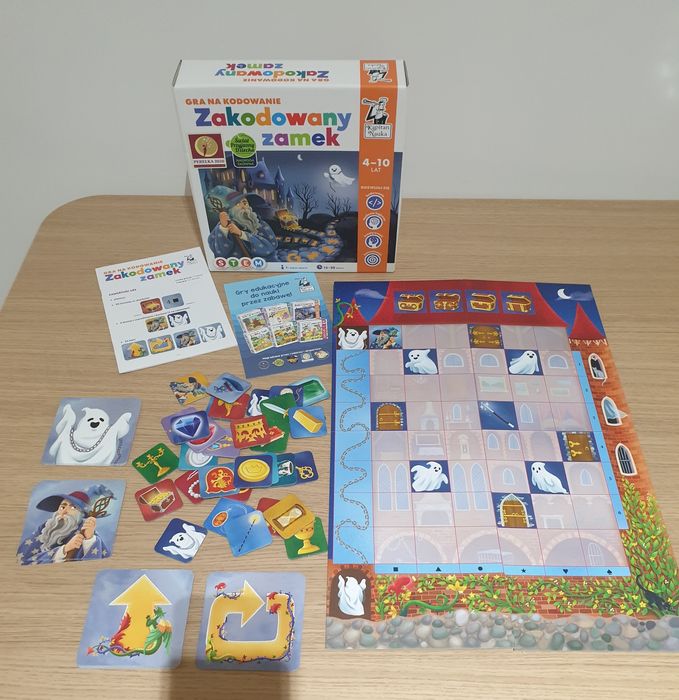 Gra planszowa Kapitan Nauka ZAKODOWANY ZAMEK