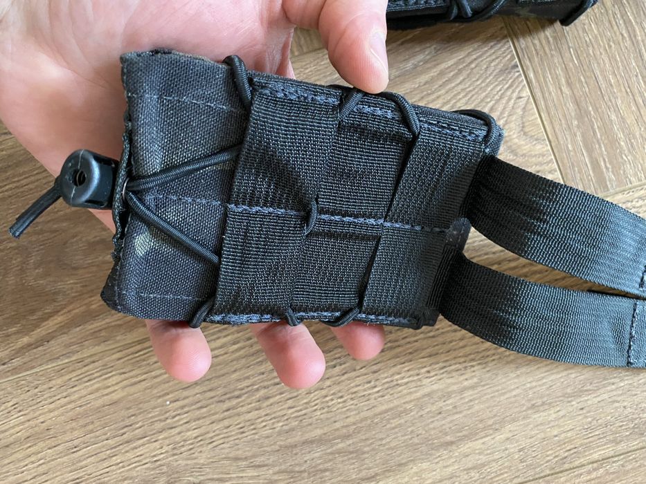 Multicam black - ładownice - apteczka - molle -