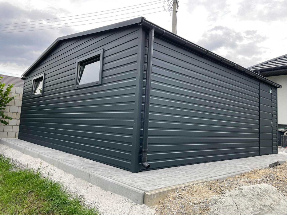 Garaż blaszany, WIATA. WZMOCNIONY PROFILAMI. Producent. Cała Polska