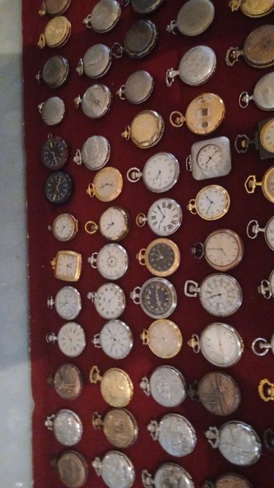 Colecao 100 Relogio Bolso novos 600 € preco saldo