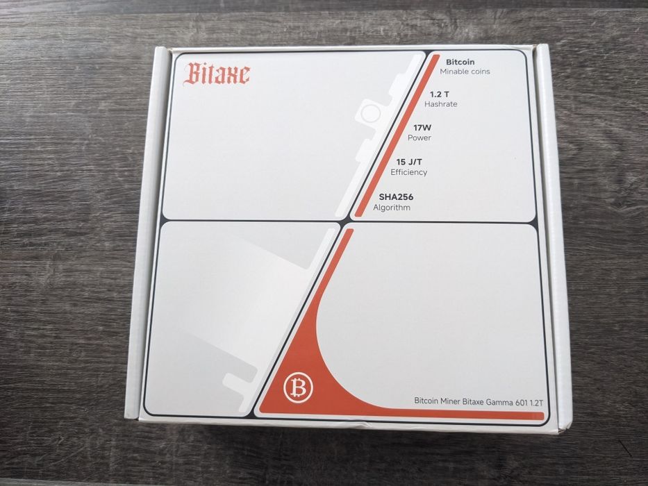 Новый Майнер 2026г ASIC Bitaxe Gamma 601 хешрейт 1-1.2TH/S