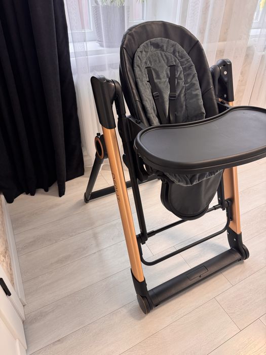 3 в 1 Стільчик-гойдалка для годування ME 1102 DEBUT Posh Black
