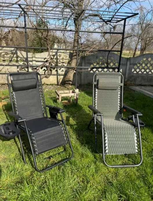 ‼️Шезлонг лежак Zero Gravity XXL пляжное кресло, раскладушка, крісло