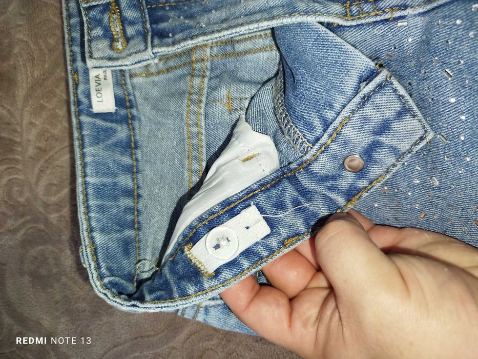 Джинси з блискітками для дівчинки