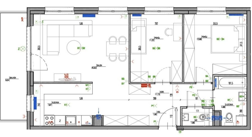 3 pokoje Royal Residence etap 6A