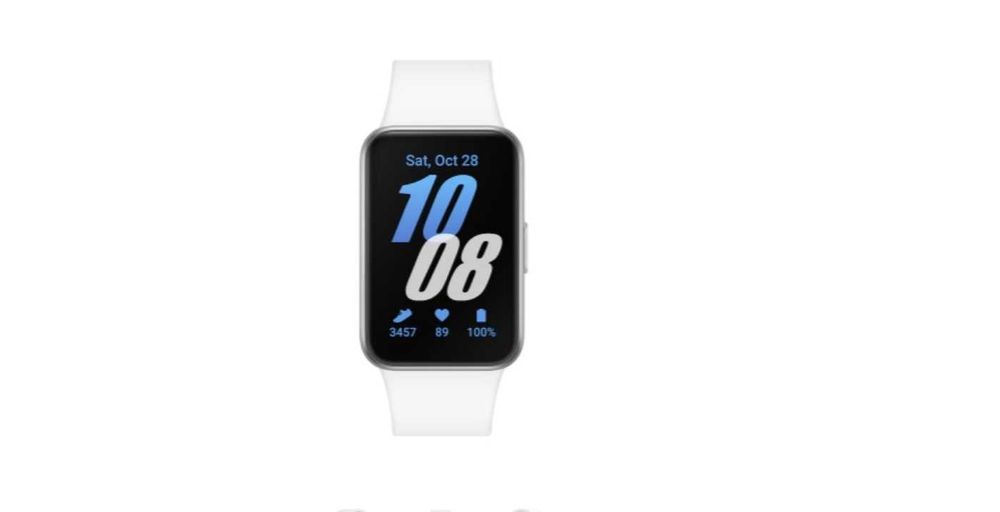 Zegarek Smartwatch Samsung Galaxy Fit3  biały jak NOWY GRATISY!