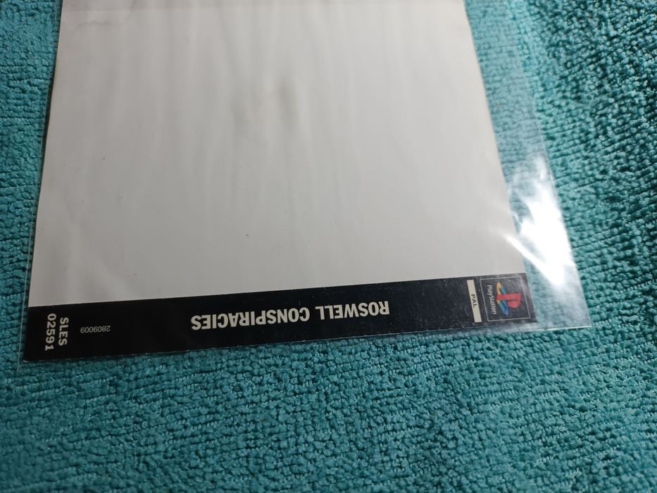 PlayStation 1 Roswell Conspiracies ps1 PSX Okładka Tylnia