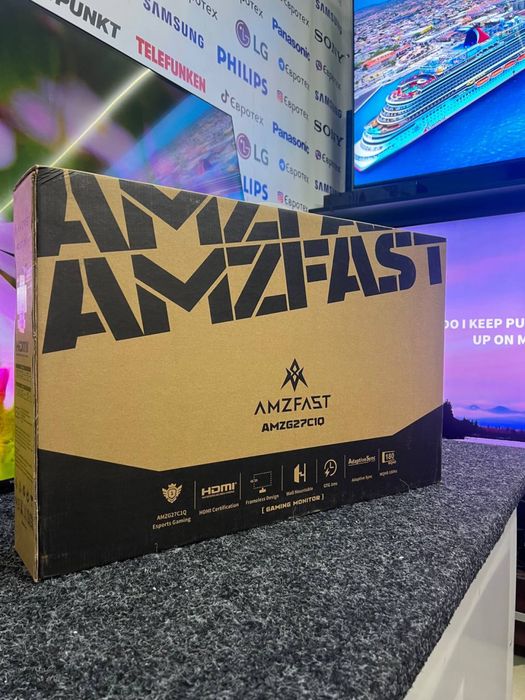 Монітор 27” 2K 180Hz AMZFAST AMZG27C1Q Gaming VA QHD