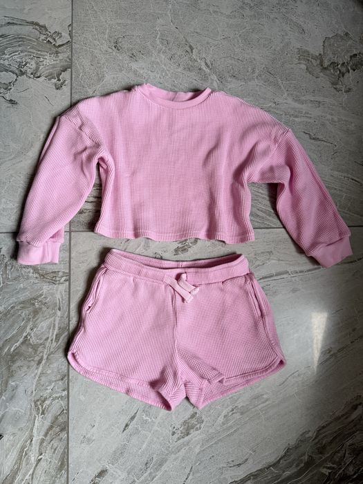 Komplet spodenki bluza 116