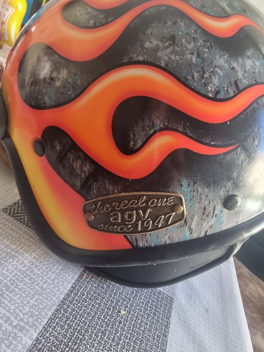 Capacete de mota
