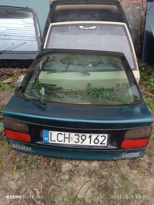 Задня ляда Renault Laguna 1 хетчбек Рено лагуна кришка багажникавсборі