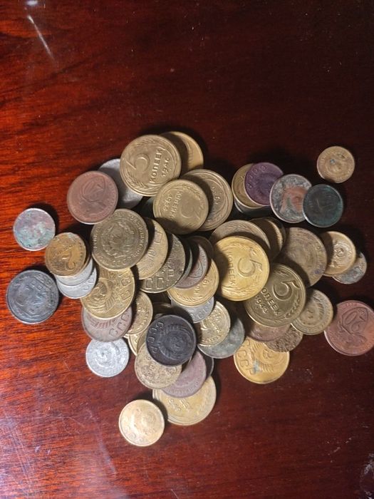 Продам монети ранні совети 1928-1957 роки.