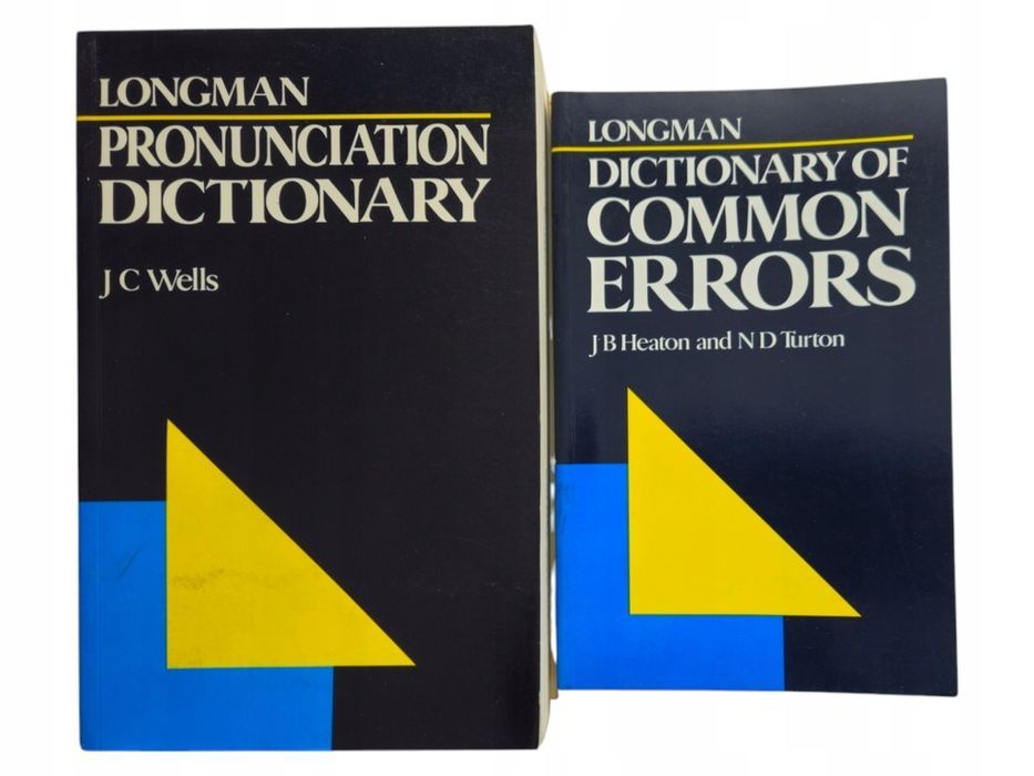 2x Longman Wells Pronunciation Dictionary Heaton Dictionary Common