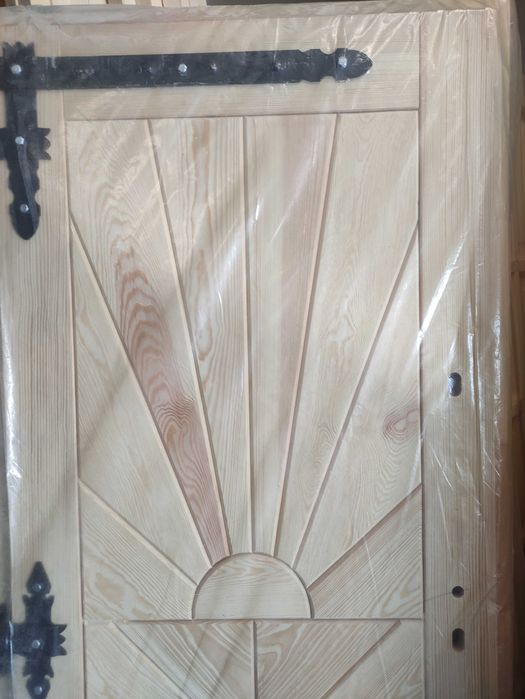 Drzwi zewnętrzne 60mm ocieplane Kute zawiasy JODEŁKA