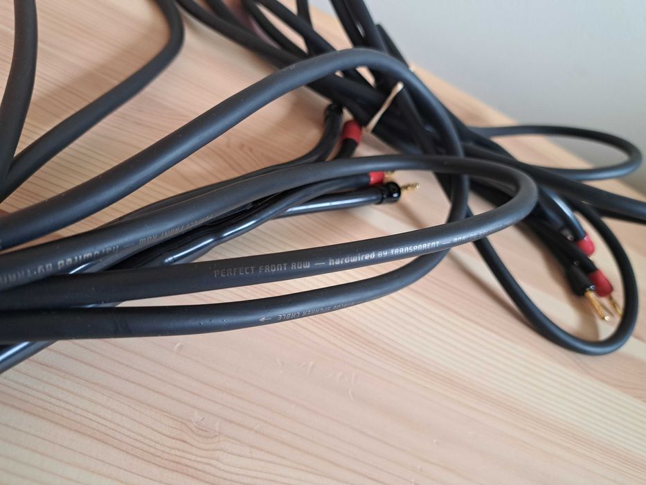 Transparent Audio Hardwired Speaker Cable - przewody głośnikowe 2x3,0m