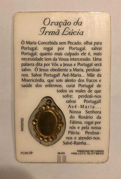 Pagela da Irmã Lúcia