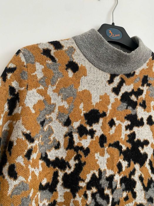 #COS #printy #leopard #alpaka #sweter #cętki #kardigan #wełna