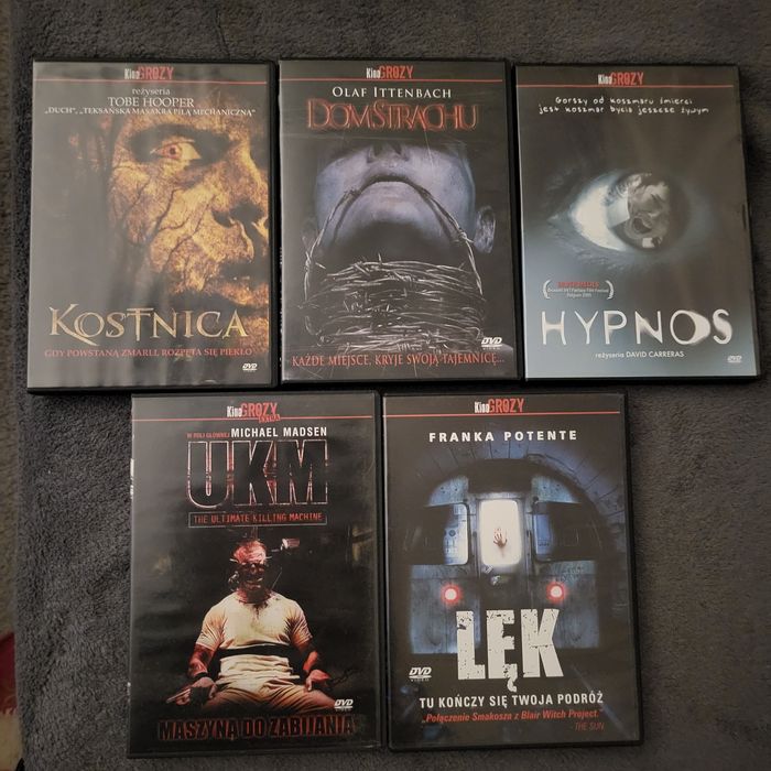 DVD 10 filmów z serii KINO GROZY Straszyn • OLX.pl