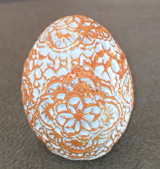 Pisanka gipsowe jajko
