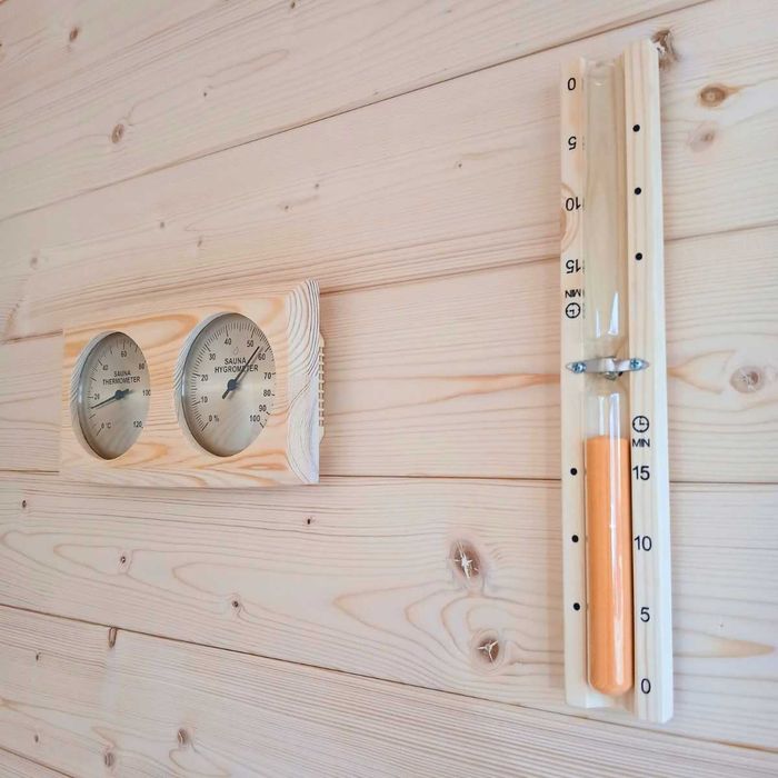 Sauna ogrodowa 6 × 2,5 m z zadaszeniem PRODUCENT strefa SPA
