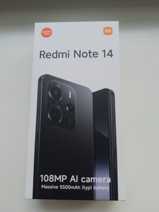 Xiaomi Redmi Note 14 8/256GB Midnight Black