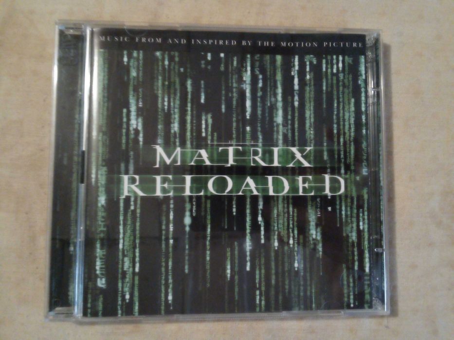 CD duplo banda sonora The Matrix Reloaded + poster