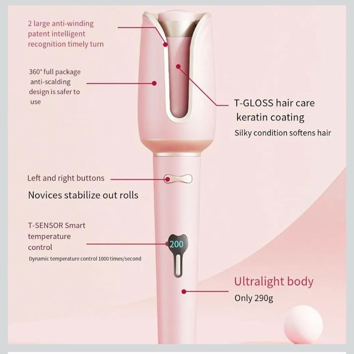 Ailan Automatyczna lokówka do włosów Curly Styles