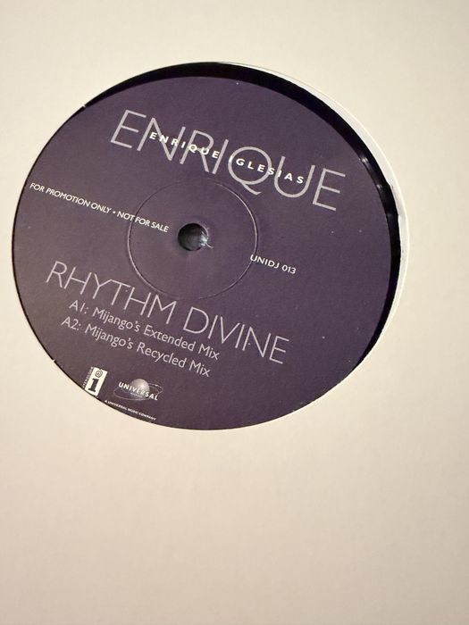 Enrique Iglesias - Rhythm Divine - Vinyl 12