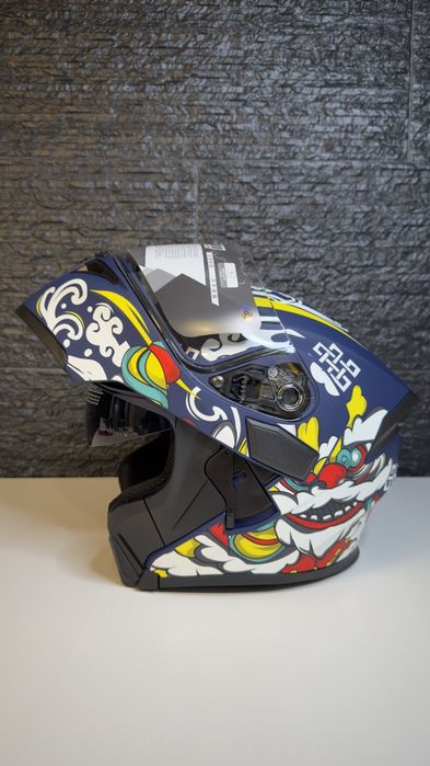 (NOVO) Capacete Modular Mota Desenhos