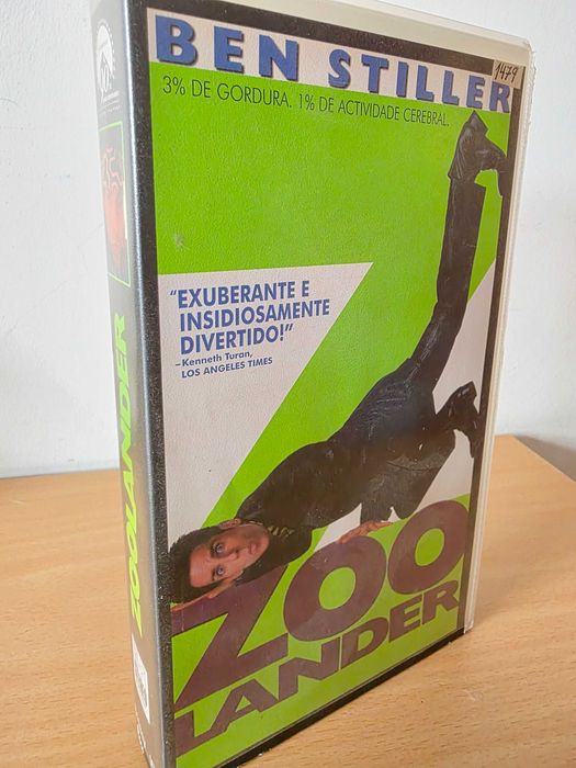 Filme em VHS "Zoo Lander" com Ben Stiller
