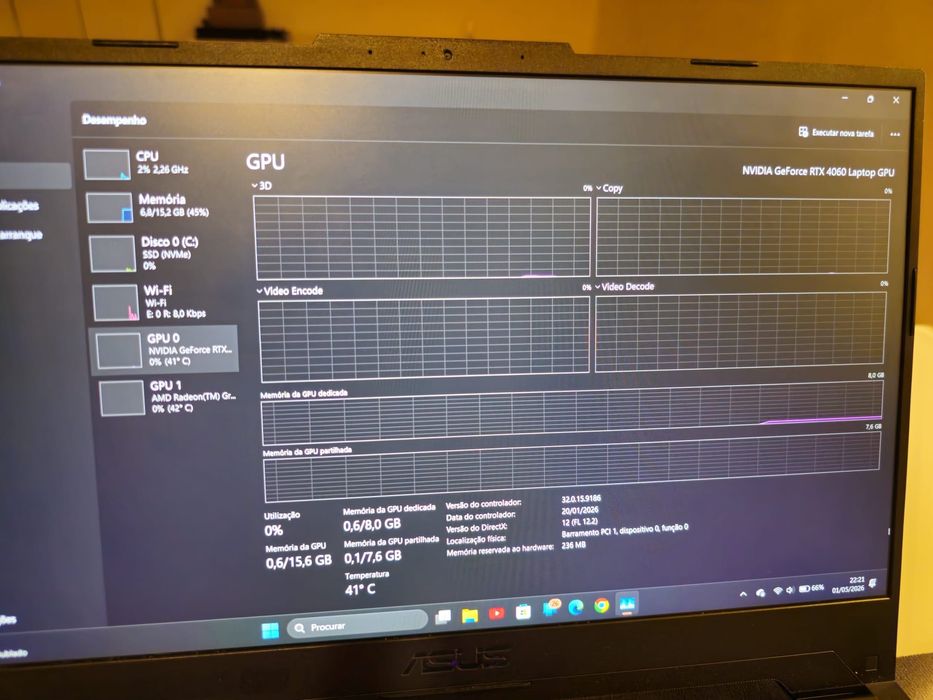 Pc asus gamimg a15
