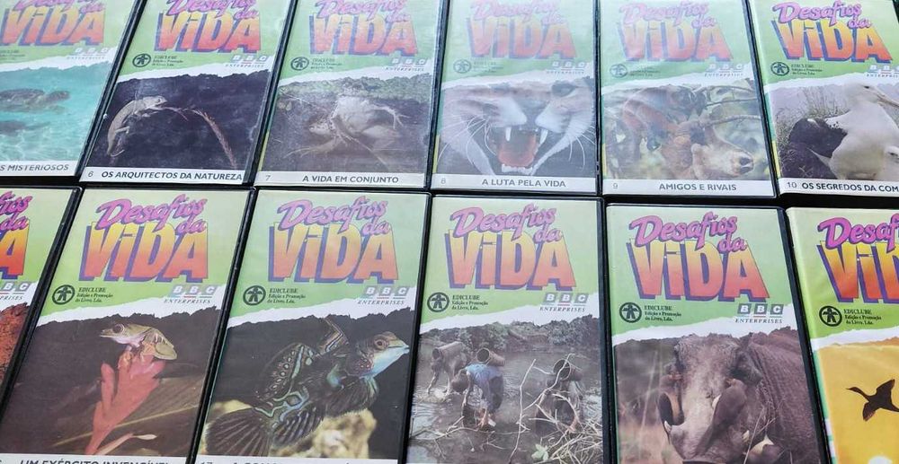 Coleção de cassetes completas Desafios da Vida