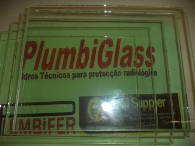 Biombo com chumbo e vidro chumbinho para protecção de Raio X