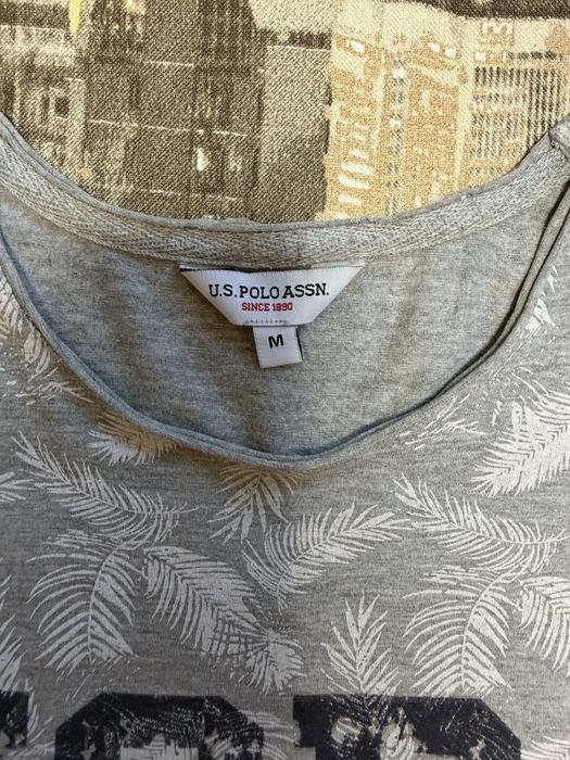 Футболка U.S. Polo Assn. с принтом