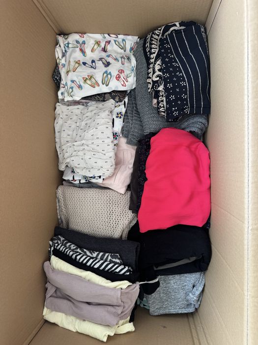 Ciuchy damskie XS S M bluzka sweter spodnie spodenki